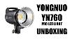 YONGNUO YN900 LED Video Light 3200 5500K PRO KIT Battery Softbox Charger AC adap.